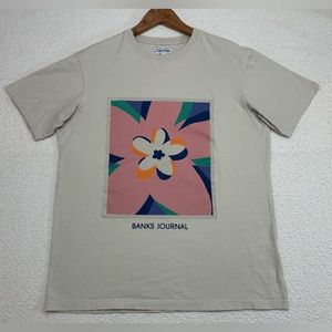 Banks Journal Beige Graphic Tee